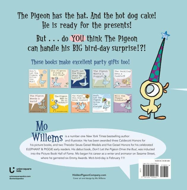 The Pigeon’s BIRD-DAY!: Hardcover