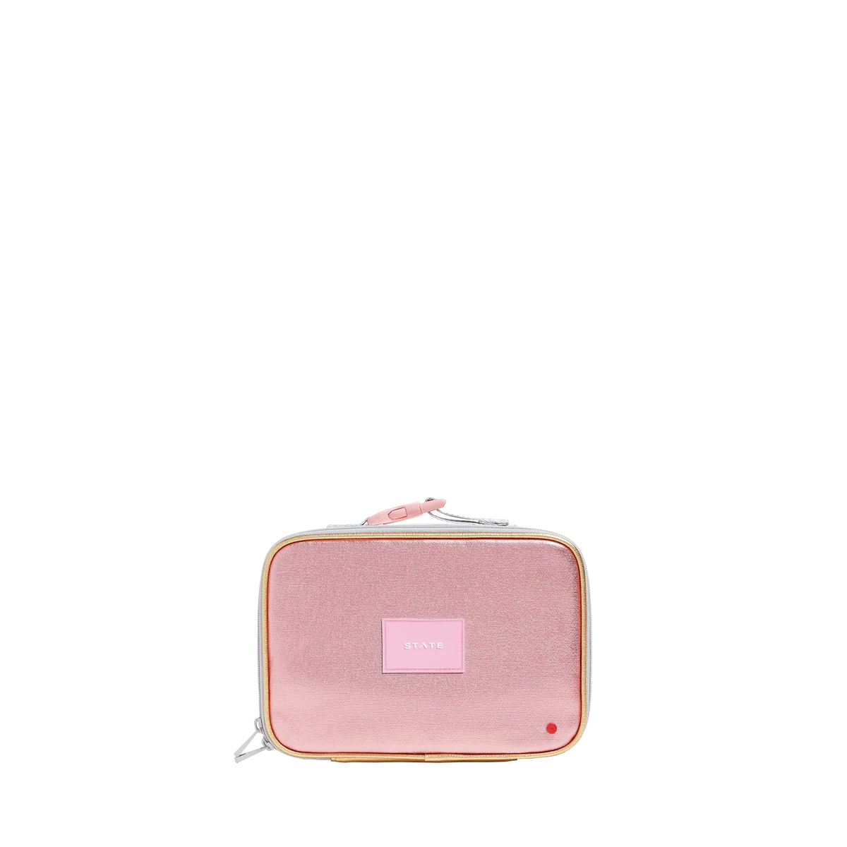 Rodgers Lunch Box - Pink/Silver