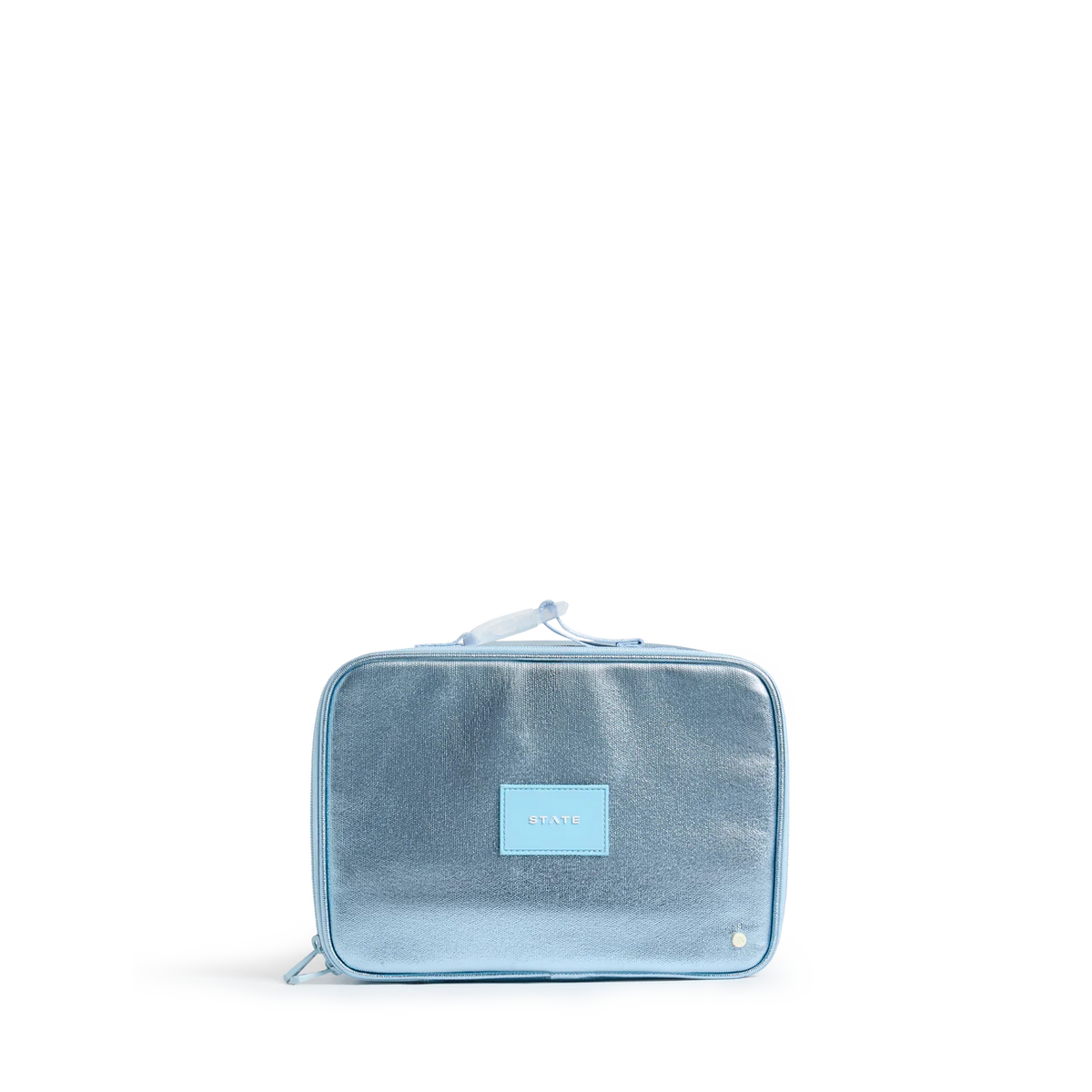 RODGER LUNCH BOX, Blue Metallic