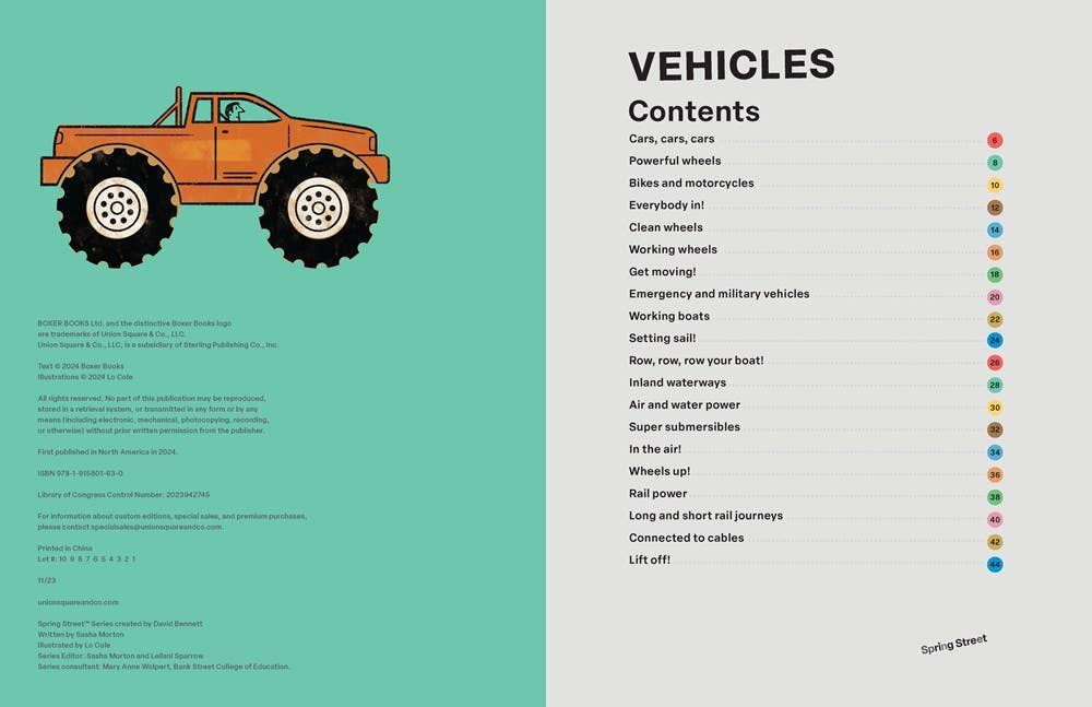 Spring Street Discover: Vehicles: Paper Over Board