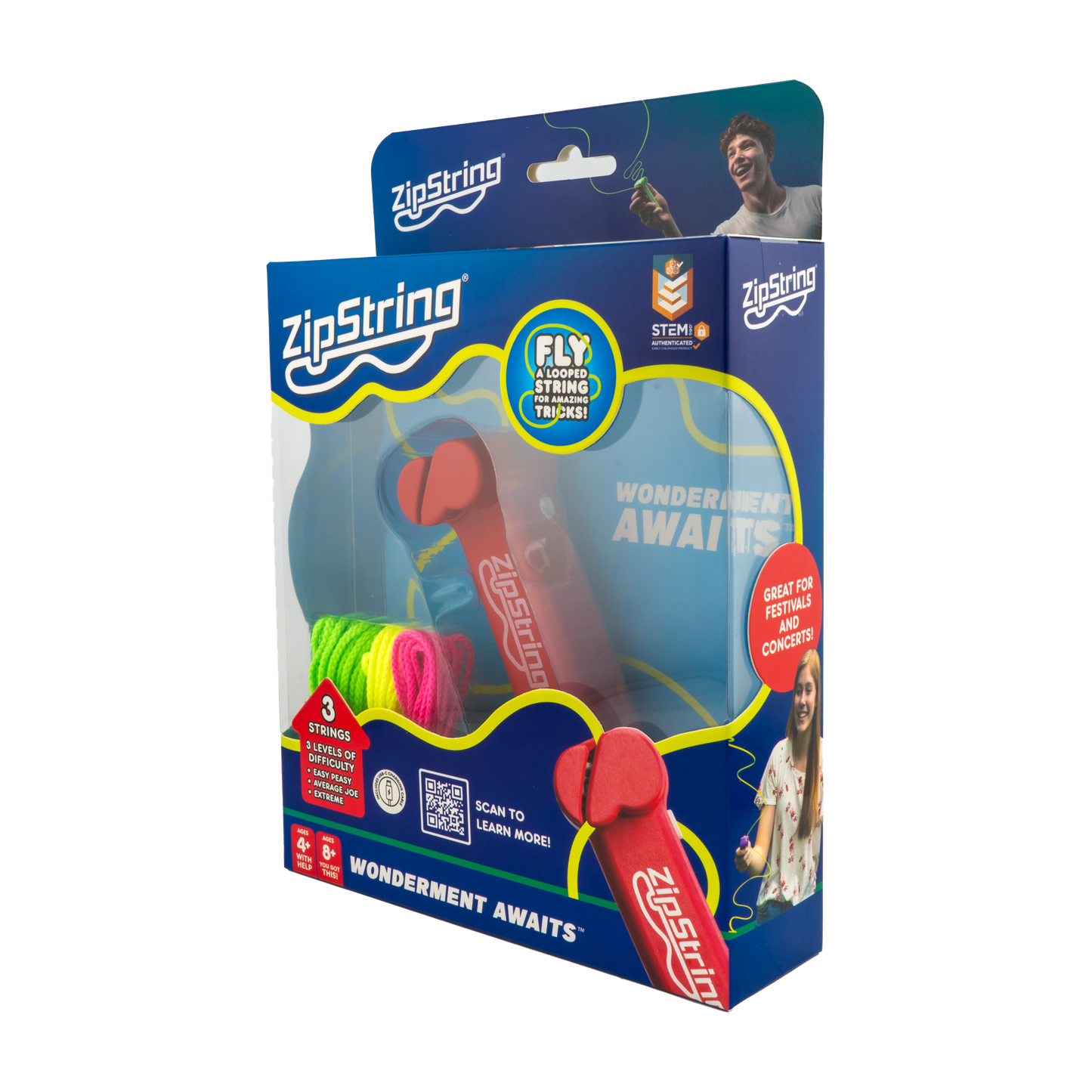 The Original ZipString Window Box: Vivacious Violet