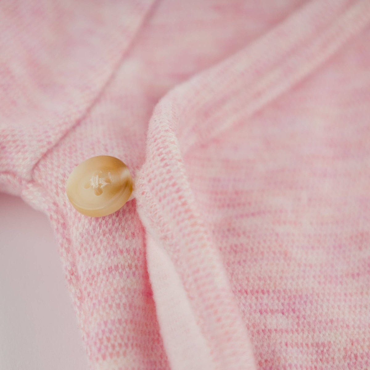 Honeycomb Kimono Set: Pale Pink / 3 mo