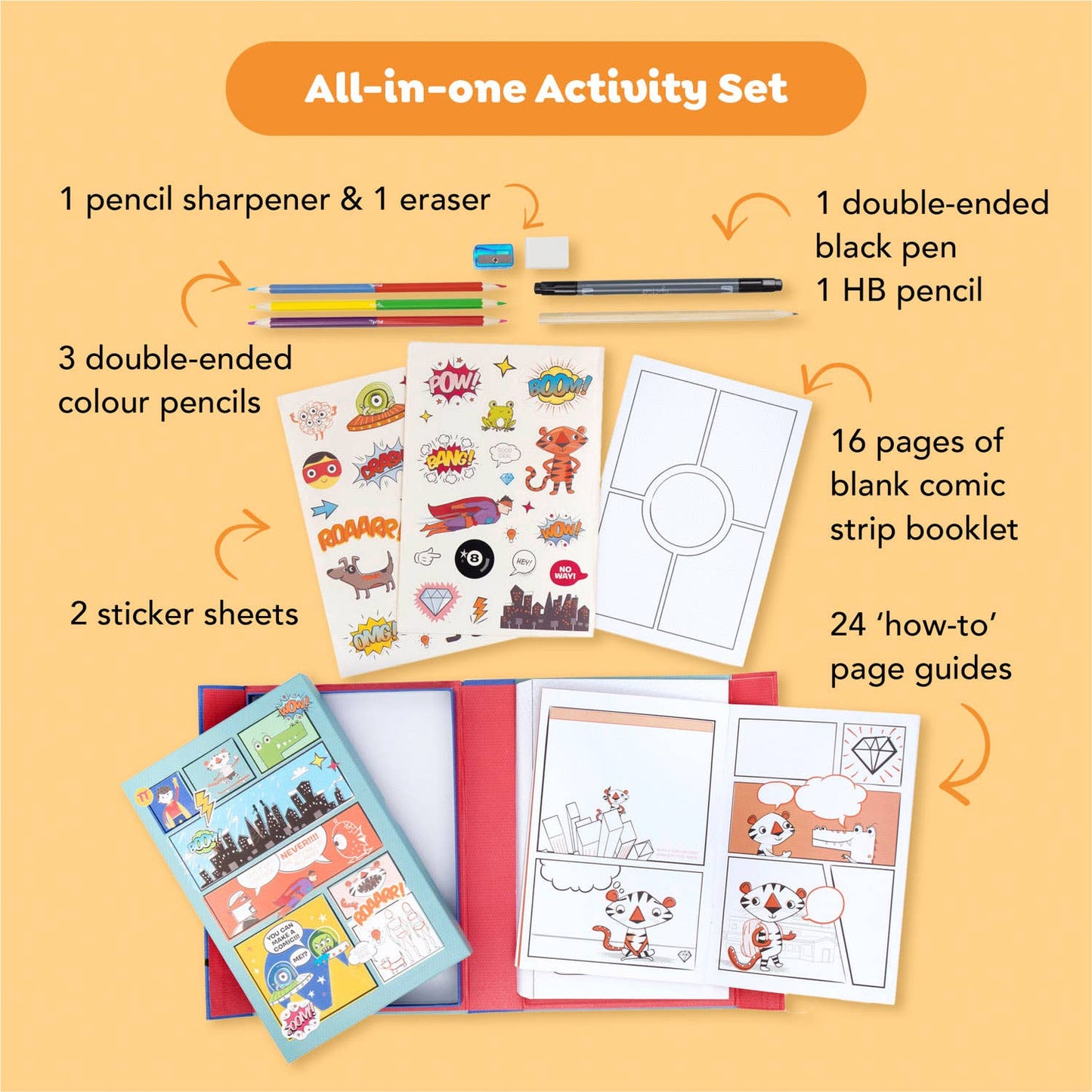 Comic Book Kit - Practice. Plan. Create.
