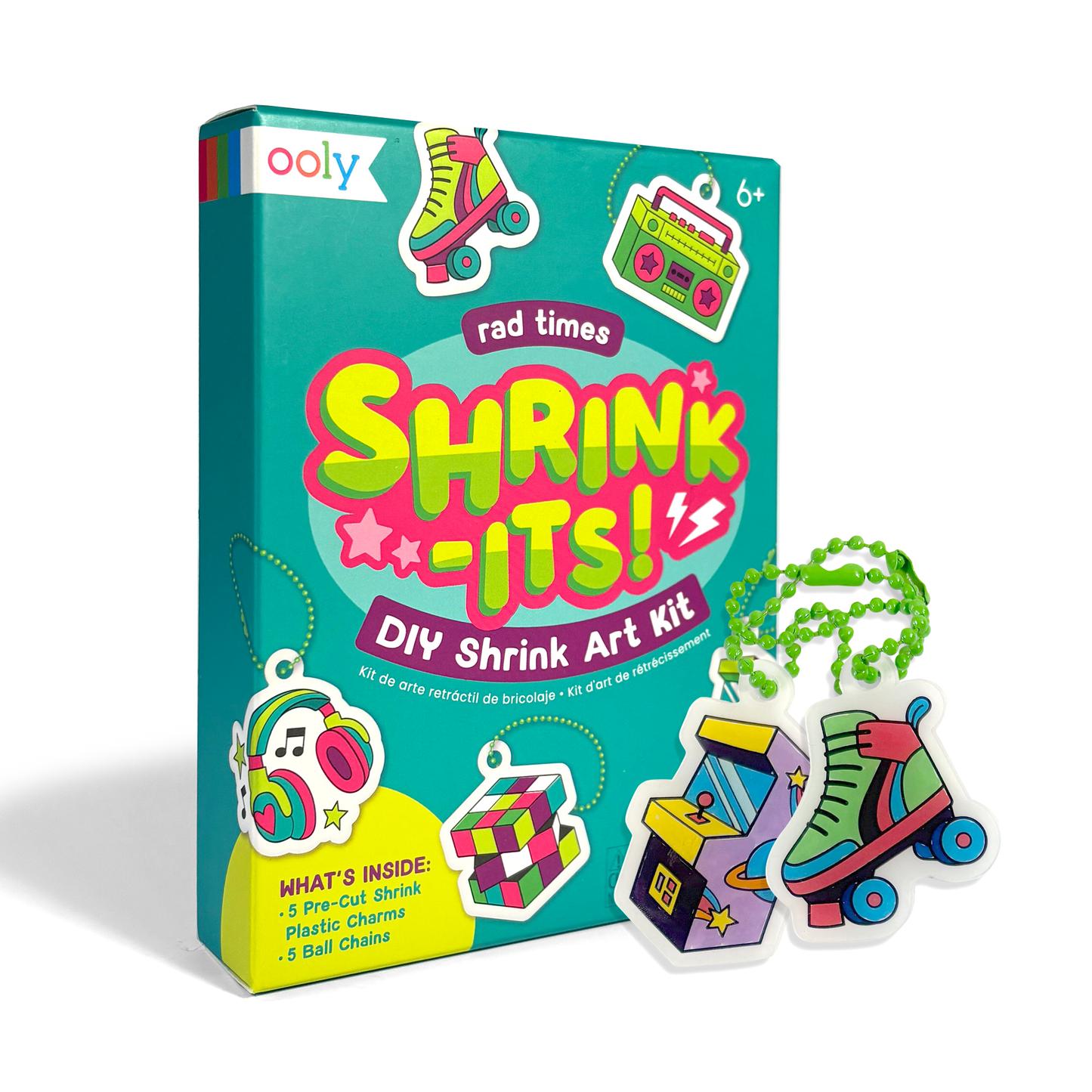 Mini Shrink-Its! DIY Shrink Art Kit - Rad Times