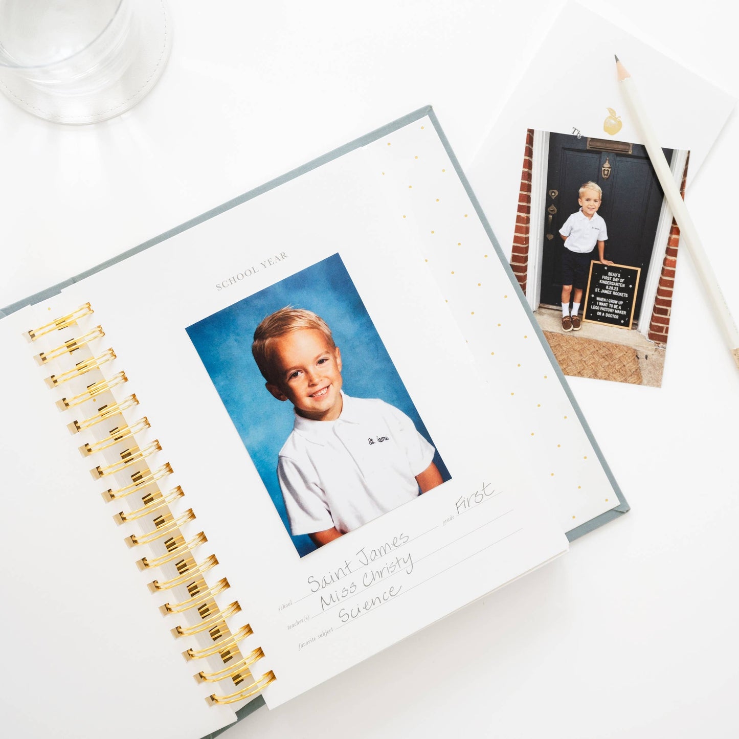 Flax School Years Book: Off-White