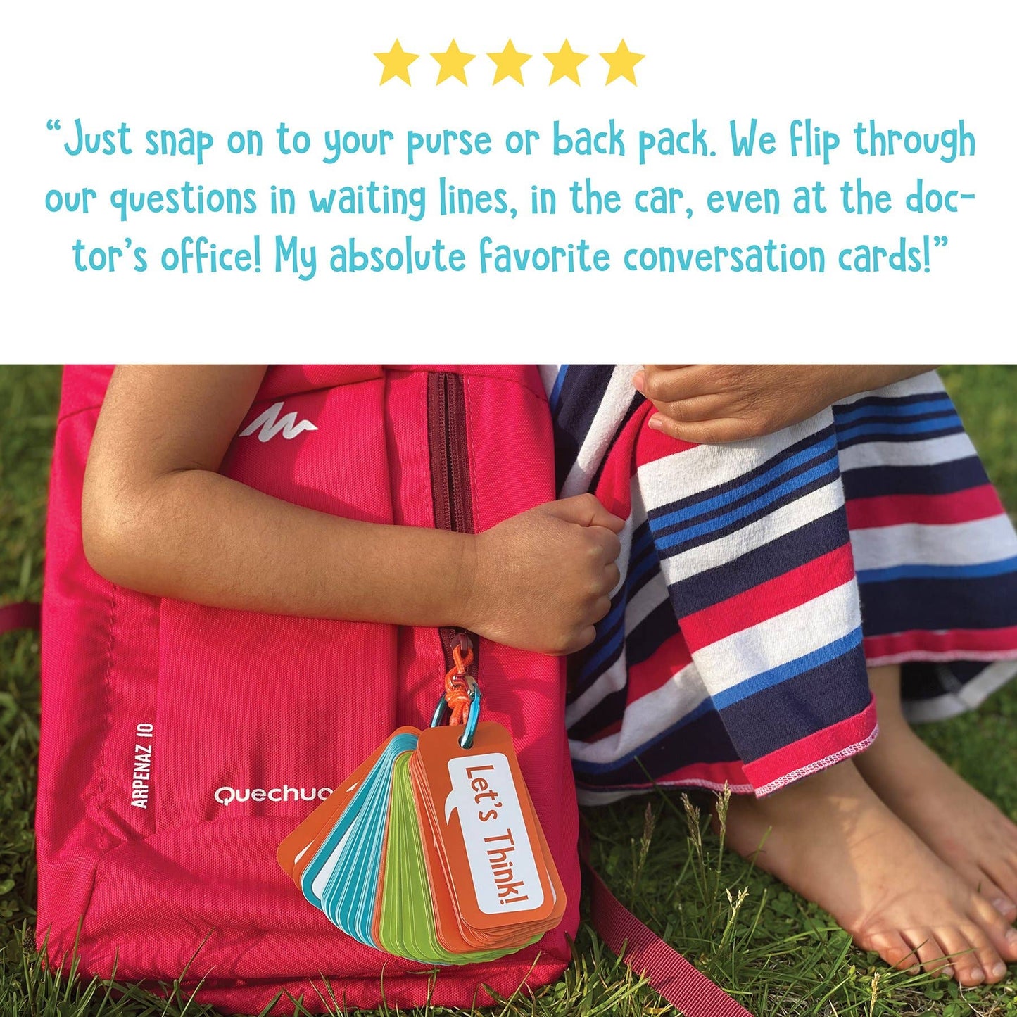 Let's Chat Portable Conversation Starter Cards