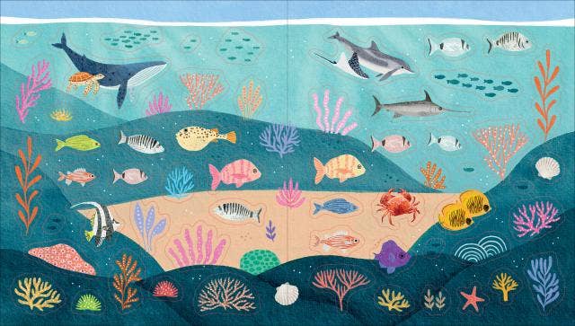 Sticker Book: Under the Sea: Hardcover
