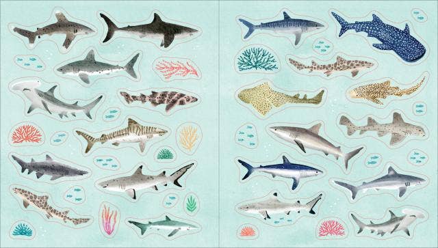 Sticker Book: Under the Sea: Hardcover
