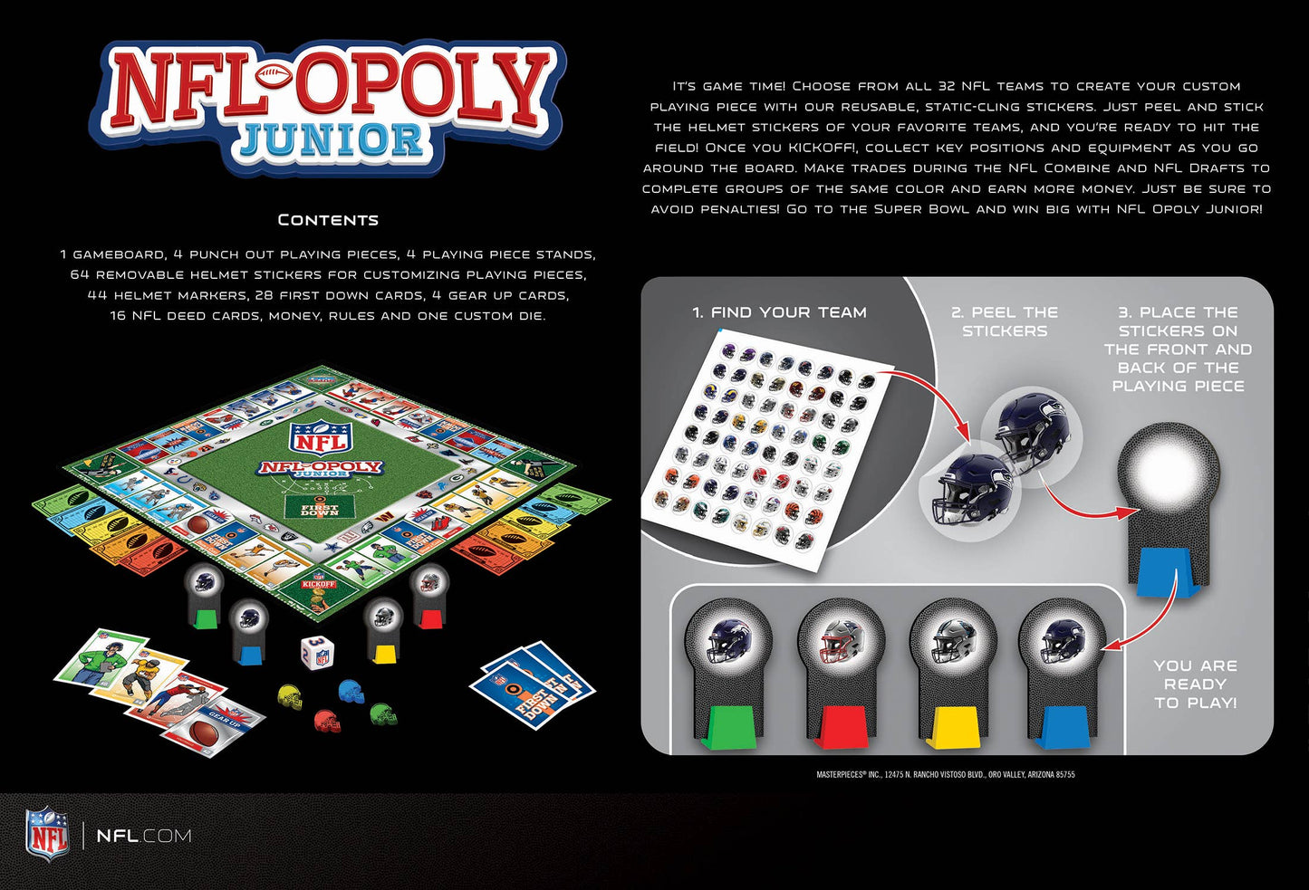 NFL Opoly Junior