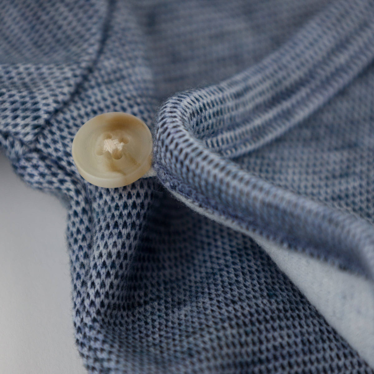 Honeycomb Kimono Set: Denim / 3 mo