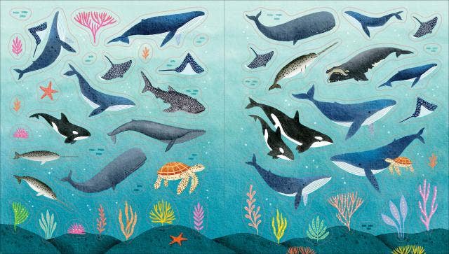 Sticker Book: Under the Sea: Hardcover