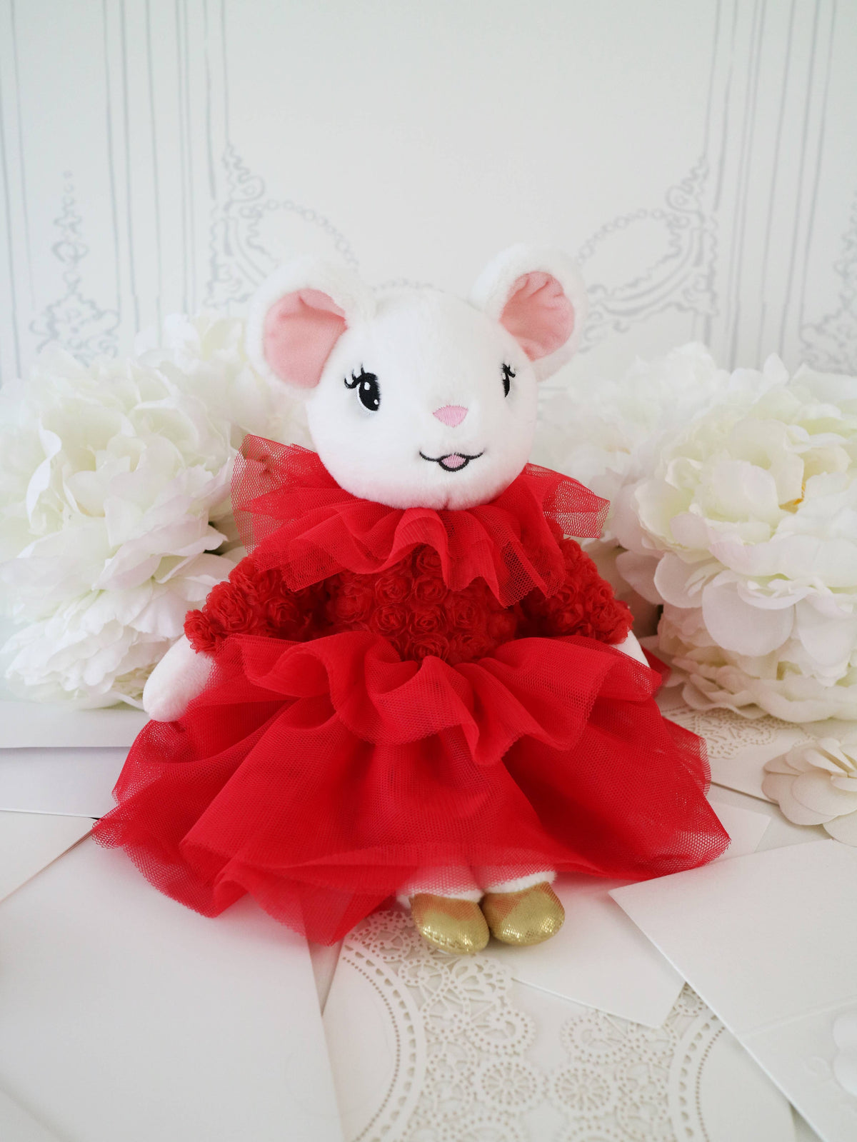 Claris The Mouse - Belle Rouge Plush Doll