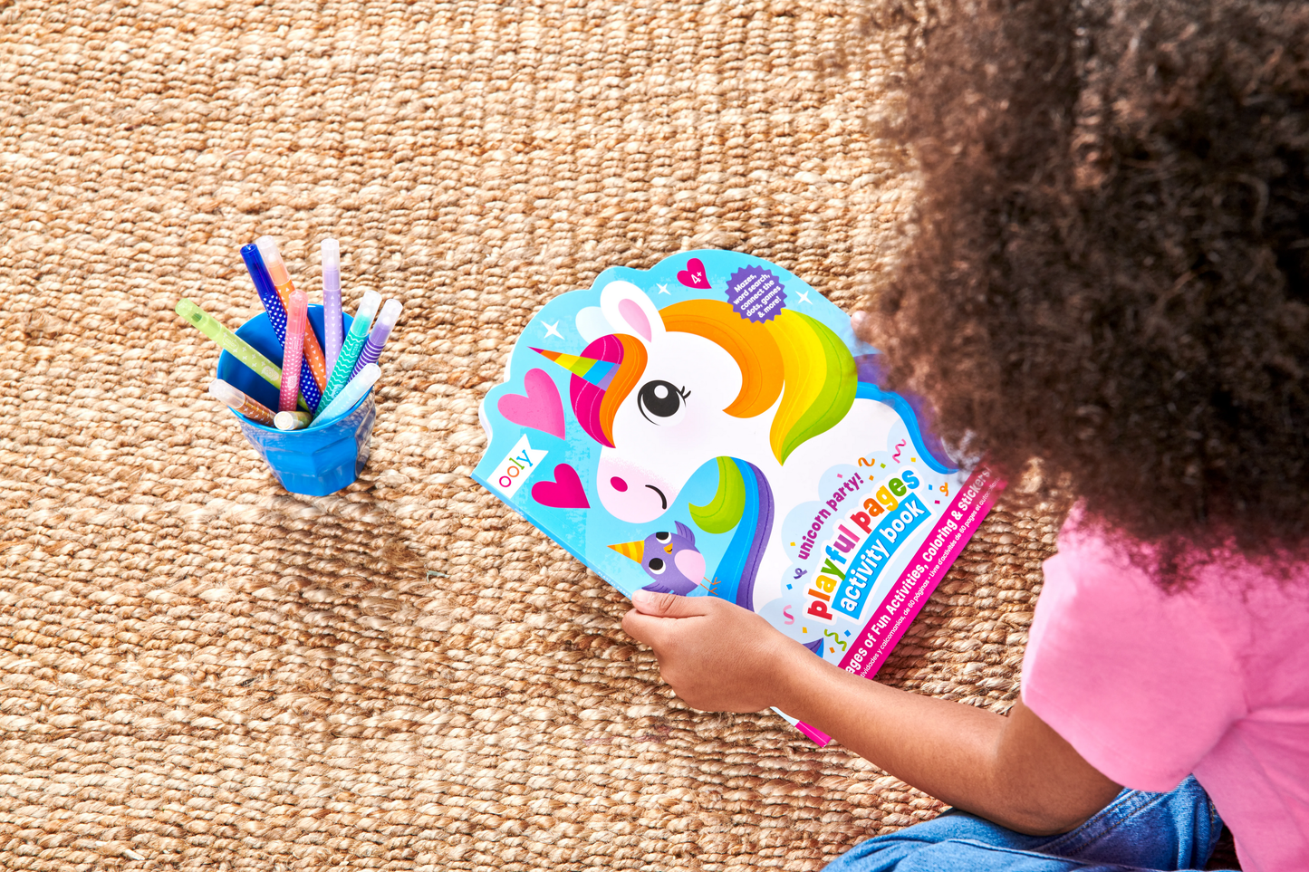 Playful Pages Activity Book - Unicorn Party - 60 Pages
