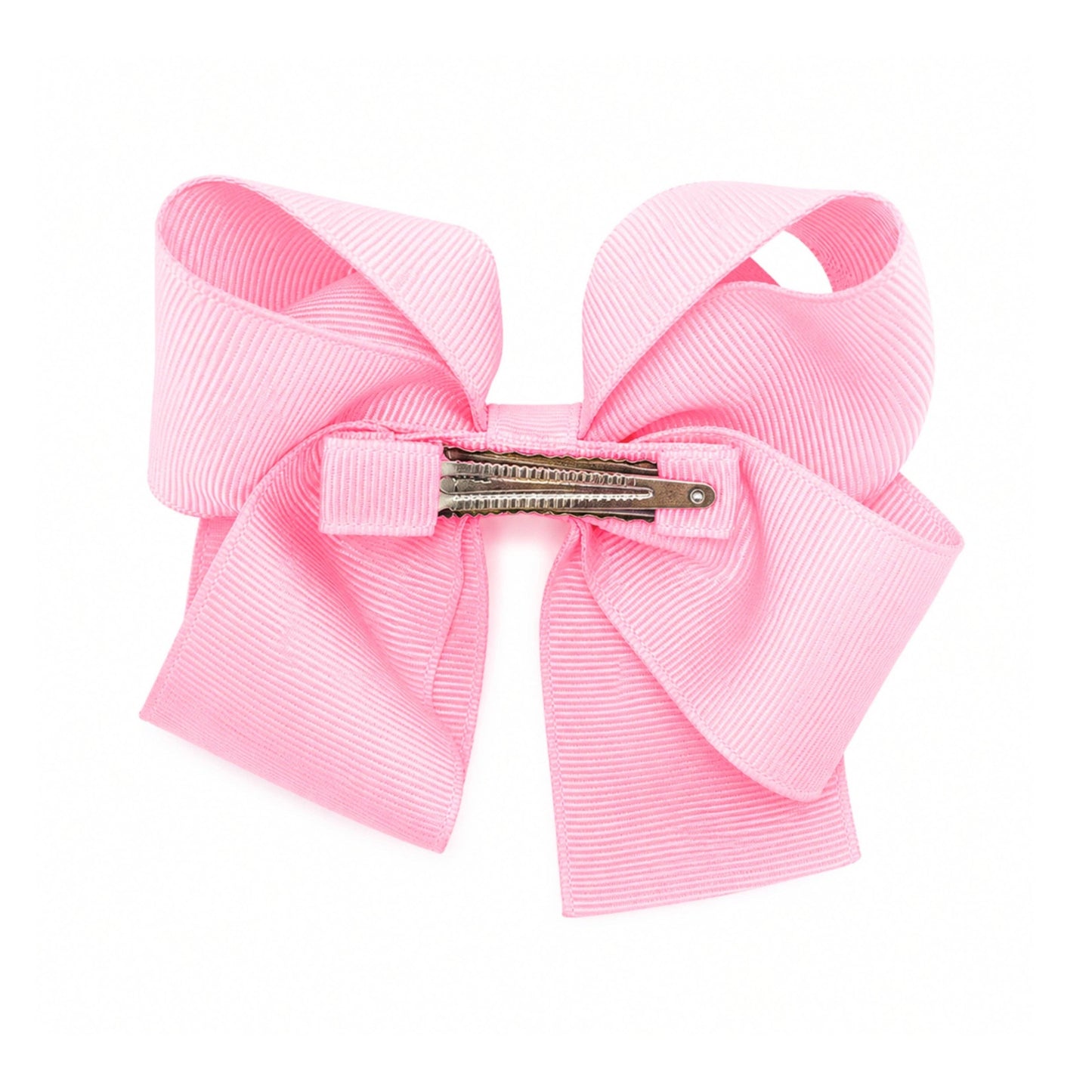 Football Hair Bow: Pink