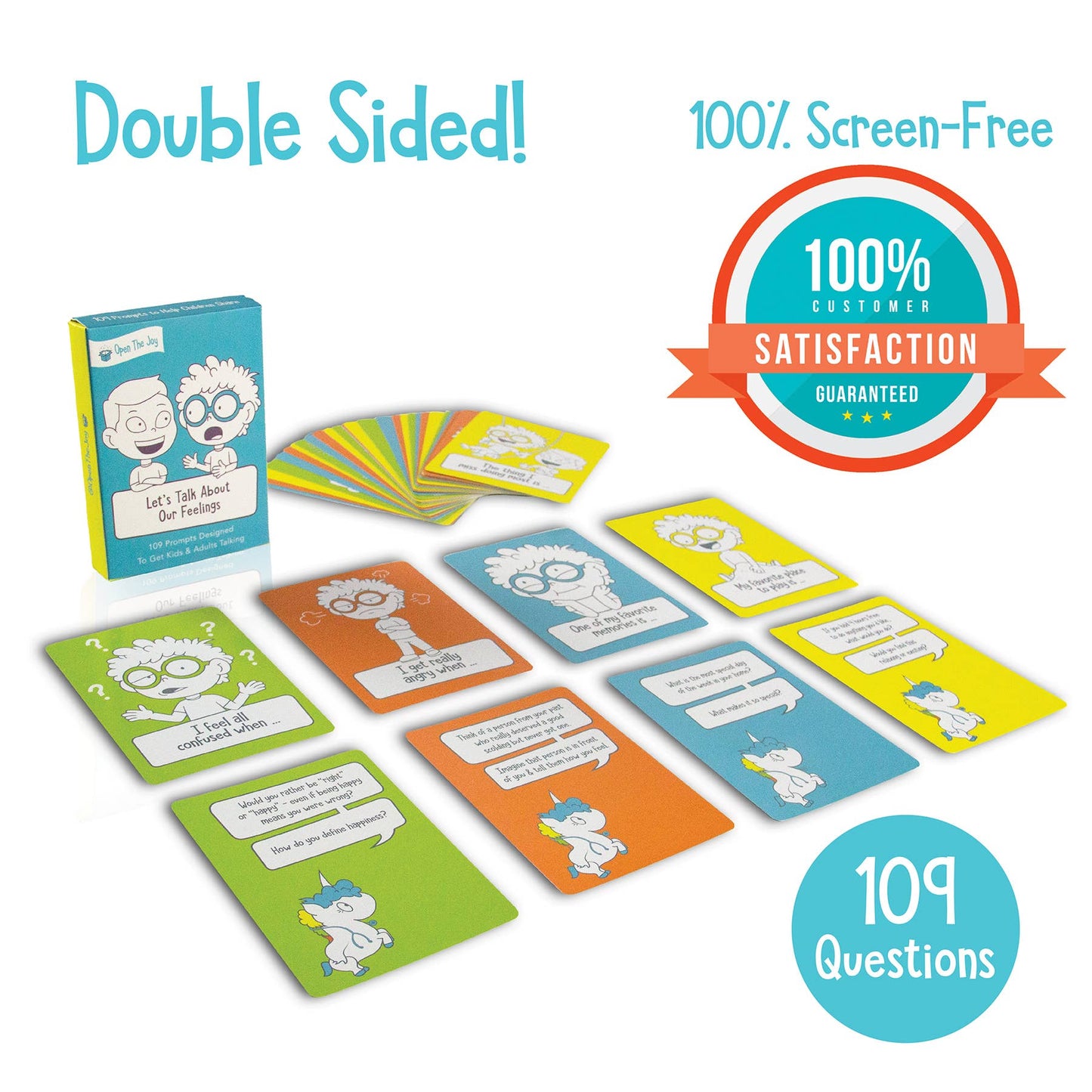 Let's Talk: Conversation Starters for Kids | Single Decks