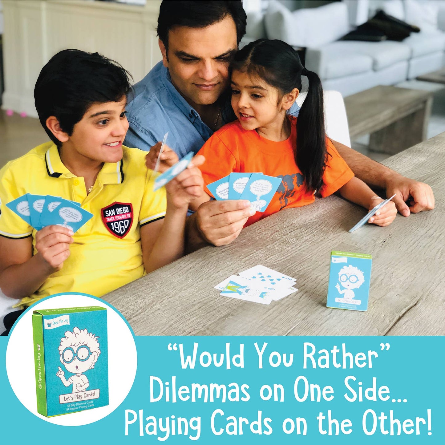 "Would You Rather" Playing Cards | Single Decks