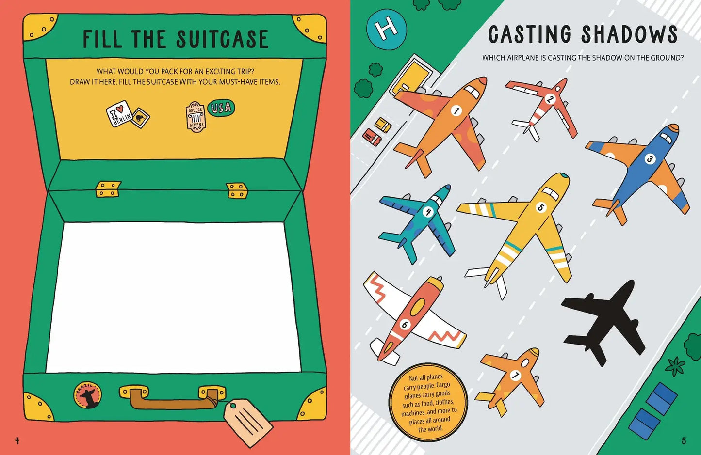 Lonely Planet Kids The Big Book of Airplane Activities: Trade Paperback