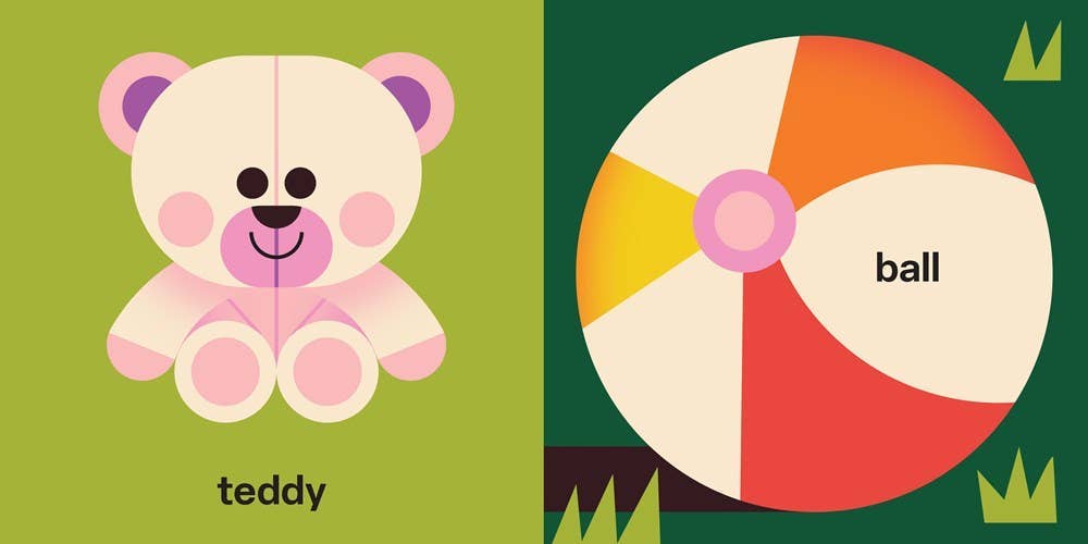 Spring Street Touch and Trace: First Words: Board Book