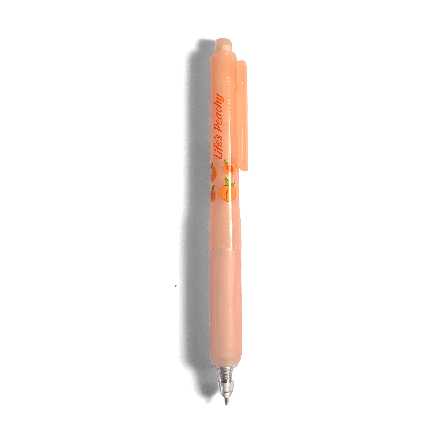Fresh Squeezed Black Ink Scented Gel Pen - Peach