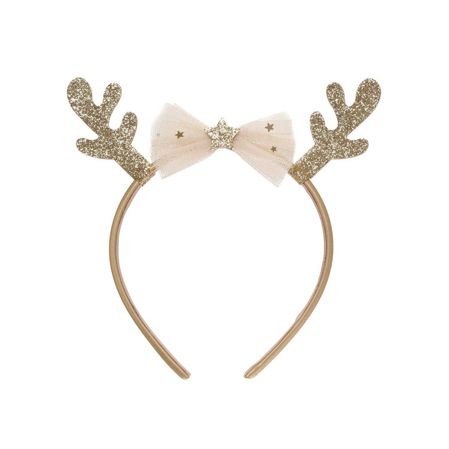 Magical Golden Reindeer Headband