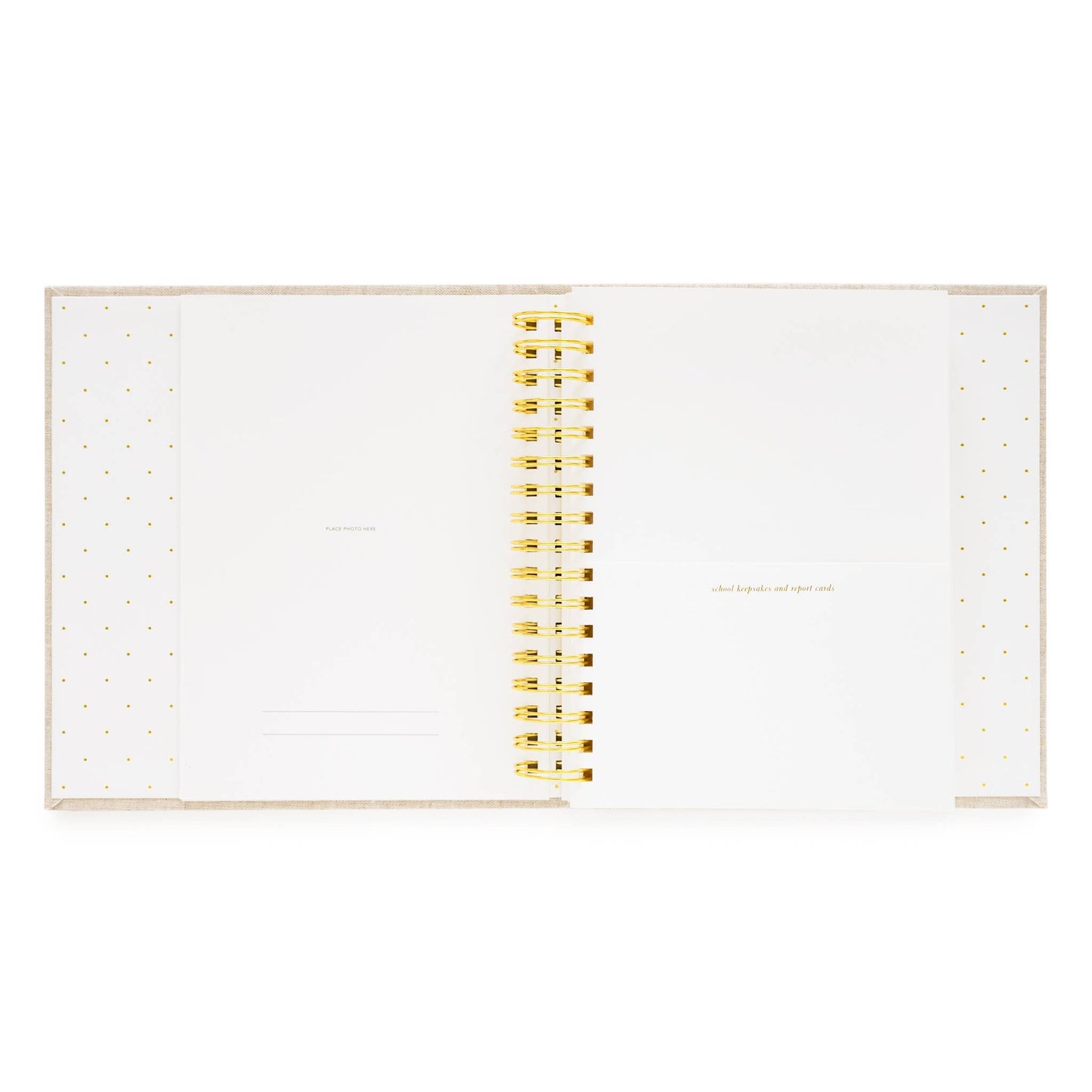 Flax School Years Book: Off-White