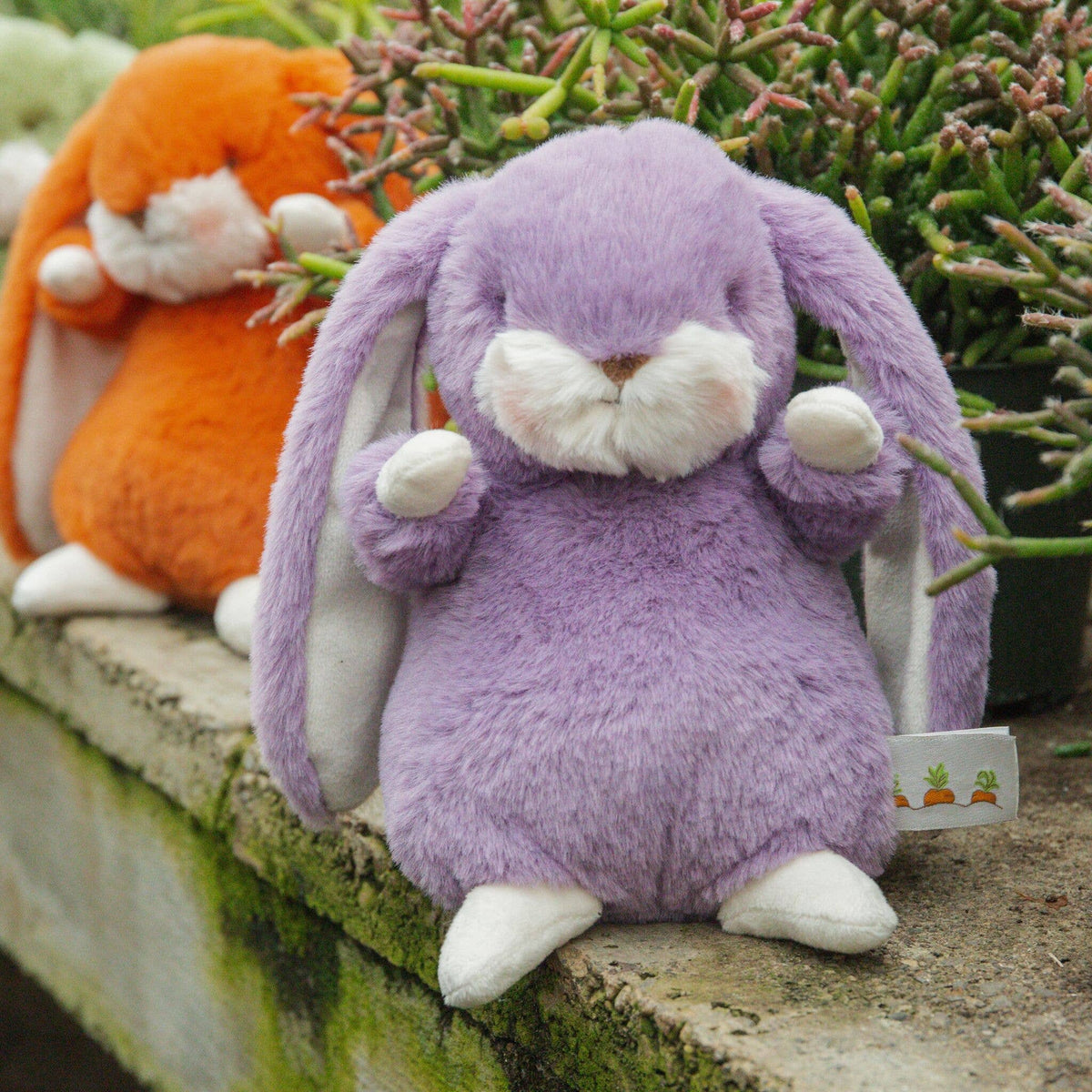 ❤️SALE - Tiny 8" Nibble Bunny - Amethyst