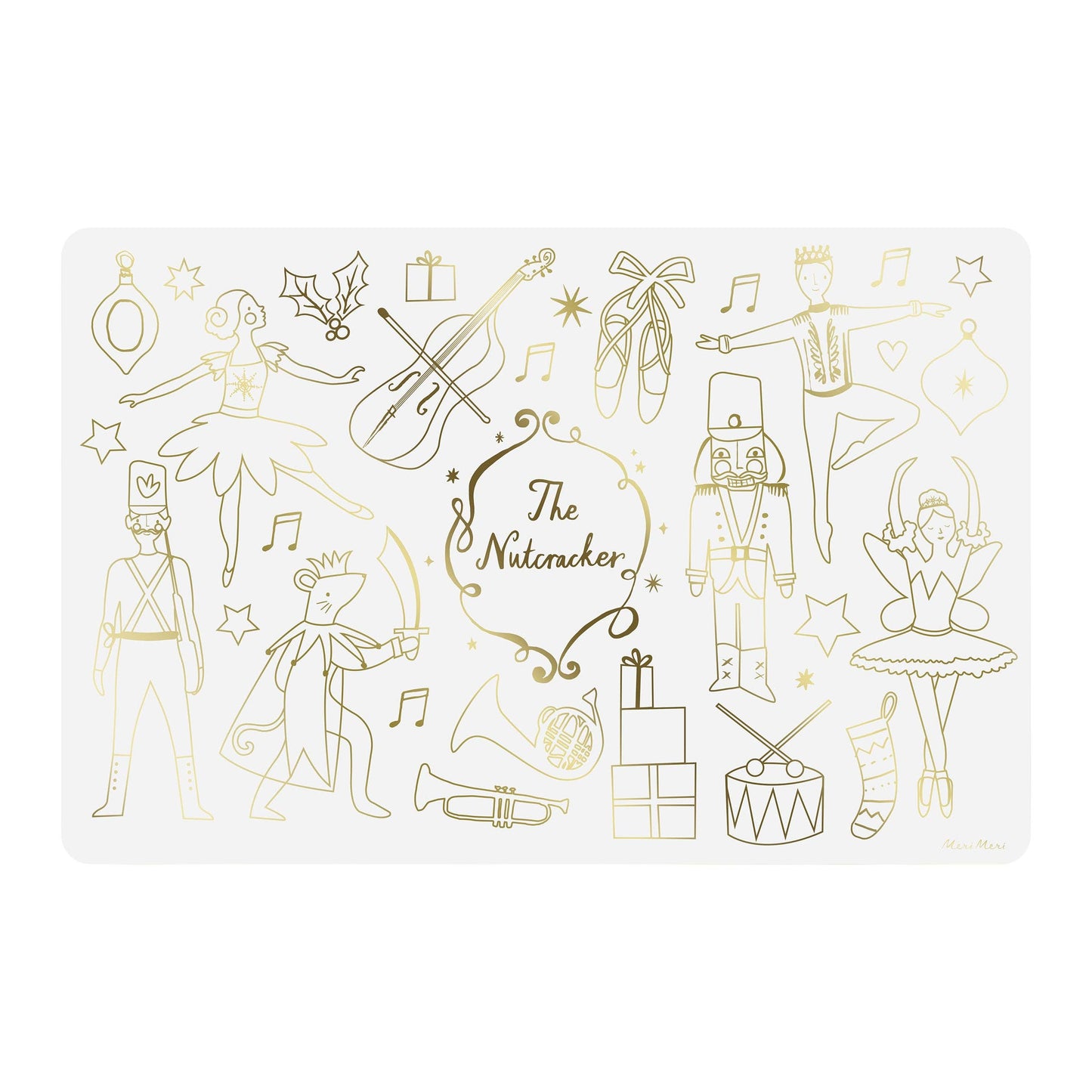 Nutcracker Colouring Placemats