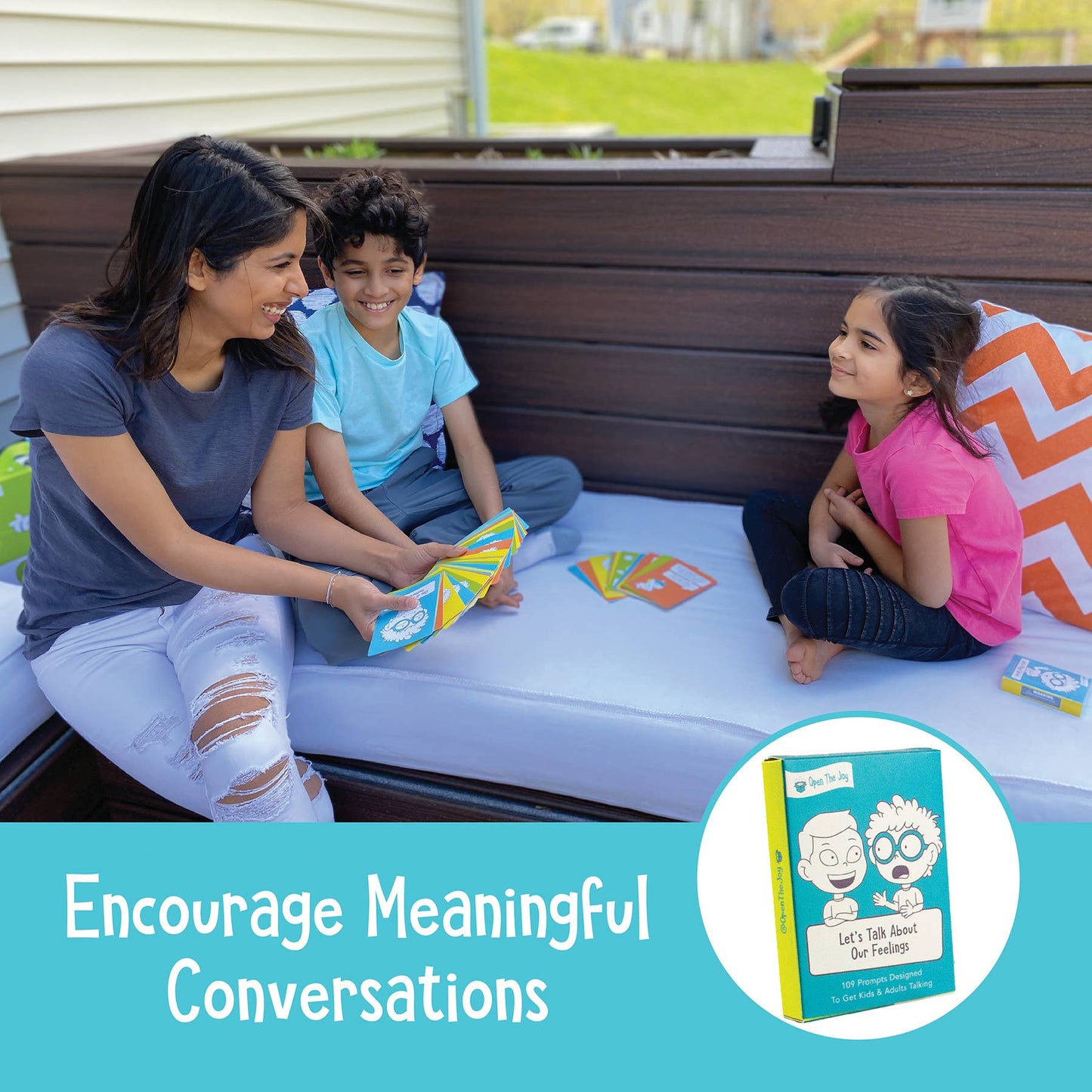 Let's Talk: Conversation Starters for Kids | Single Decks