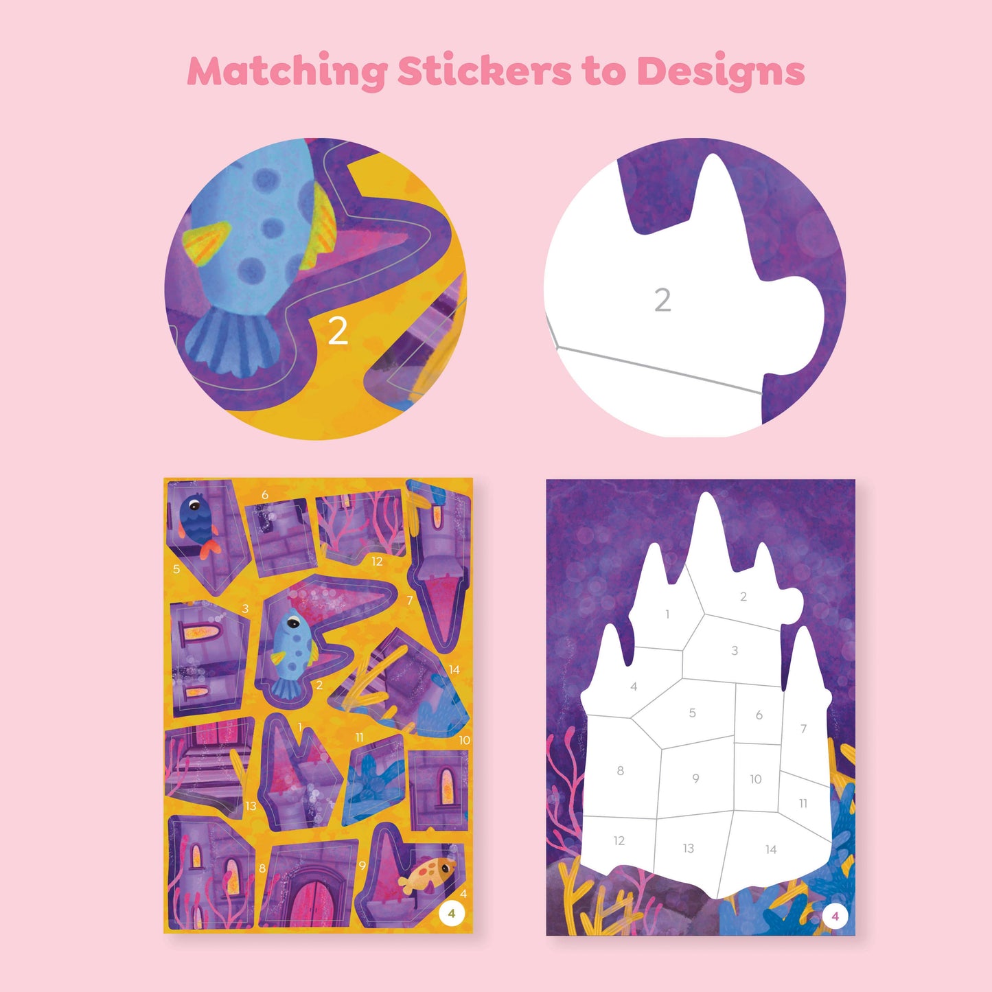 Sticker By Numbers - Mermaids