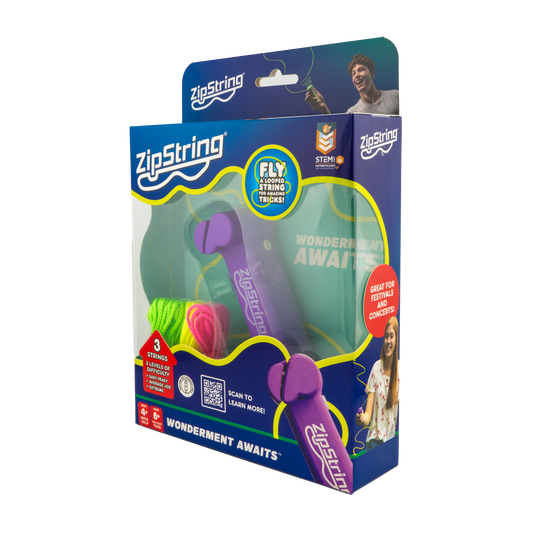 The Original ZipString Window Box: Vivacious Violet