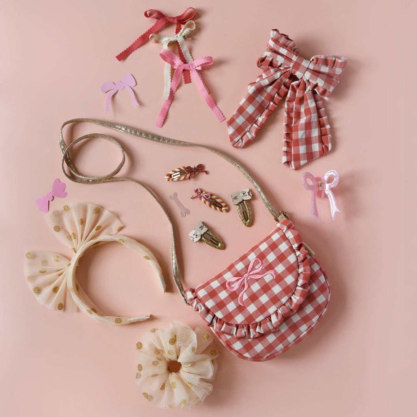 Tulle Glitter Spotty Headband