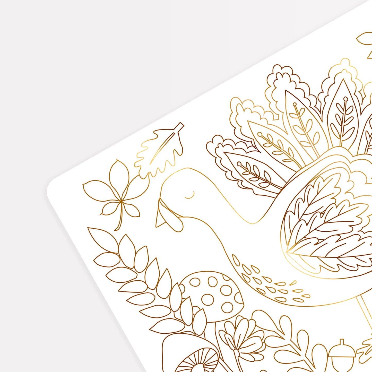 Thanksgiving Colouring Placemats