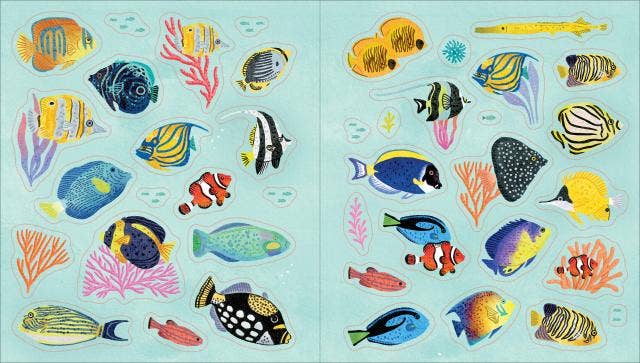 Sticker Book: Under the Sea: Hardcover