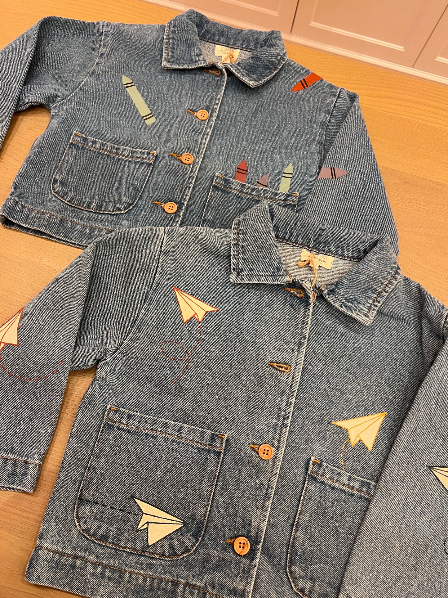 The Denim Jacket Crayons 2-3Y