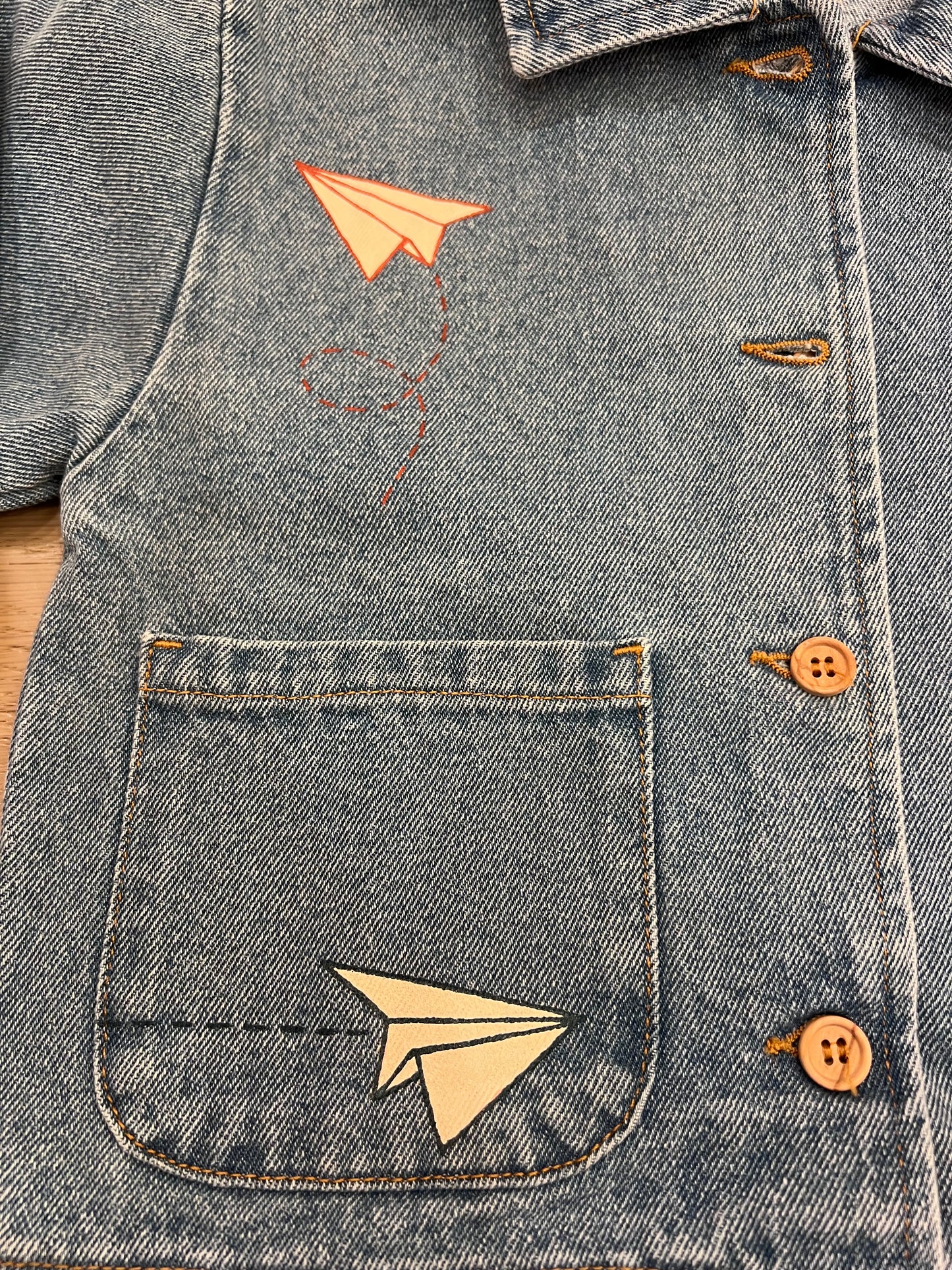 The Denim Jacket: Airplanes 3-4Y