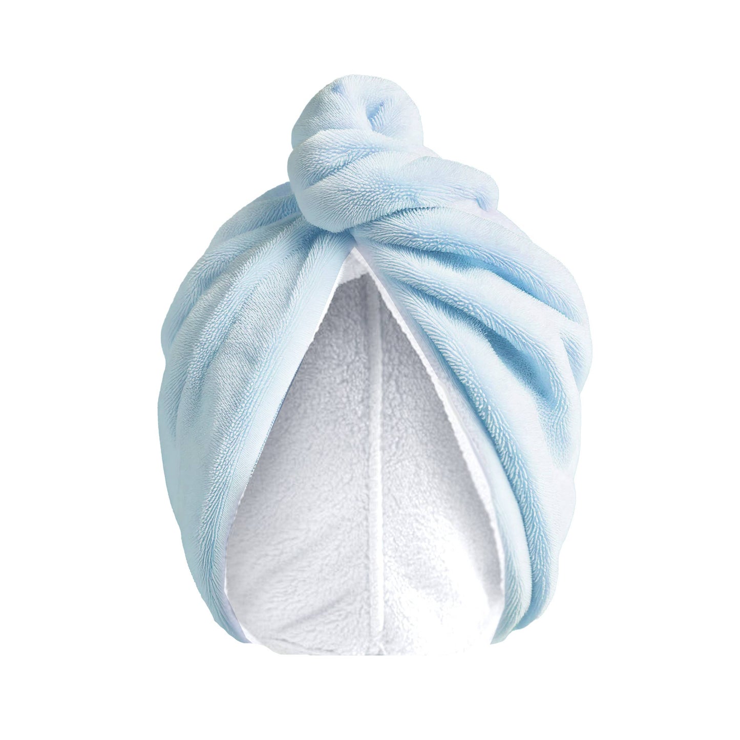 Towel Hair Wrap: Blue