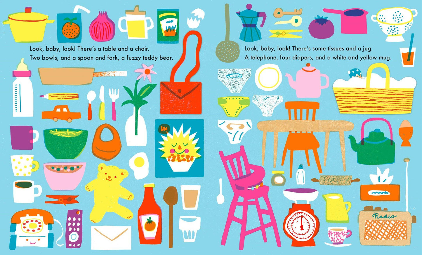 Look, Baby, Look! At Home: Board Book