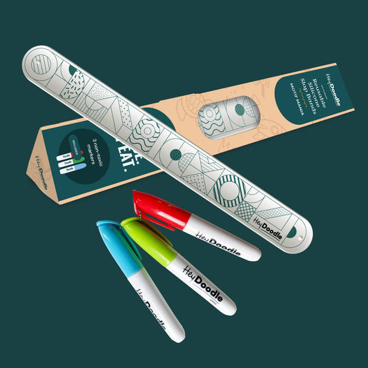 Jingle Bells Sketchband  - Reusable Color-In Slap Bracelet