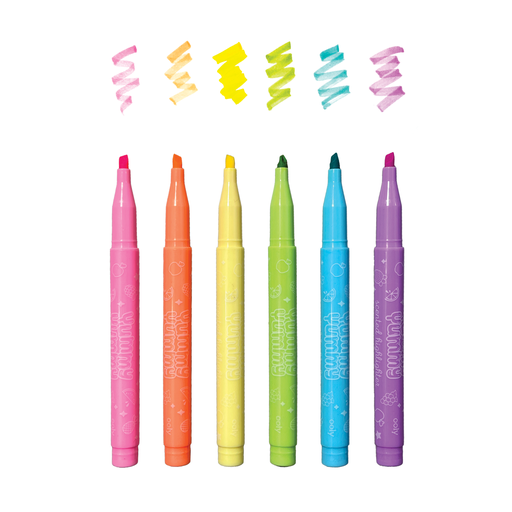 Yummy Yummy: Fruit Scented Highlighters (Set of 6)