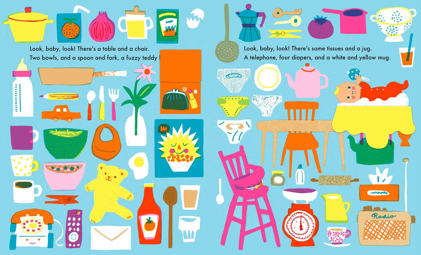 Look, Baby, Look! At Home: Board Book