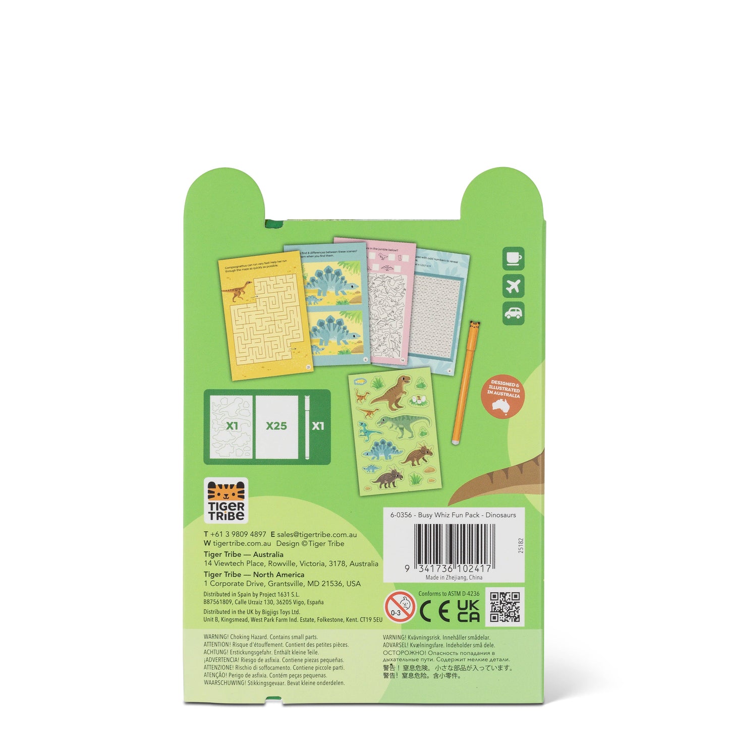 Busy Whiz Fun Pack - Dinosaurs Refill
