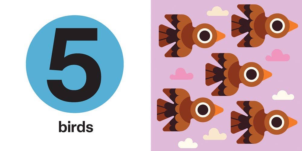 Spring Street Touch and Trace: Numbers: Board Books