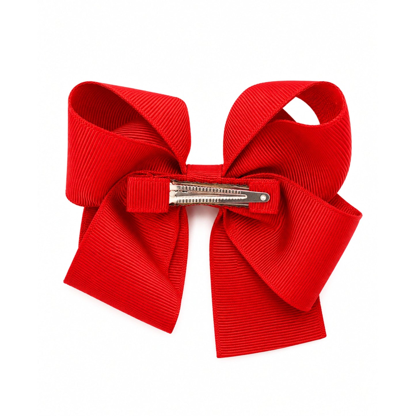 Football Hair Bow: Pink