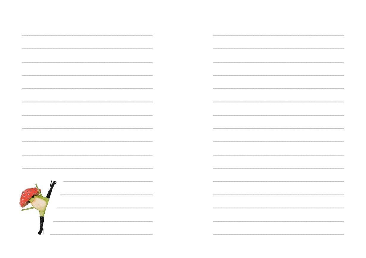 The Little Frog Notebook: Trade Paperback