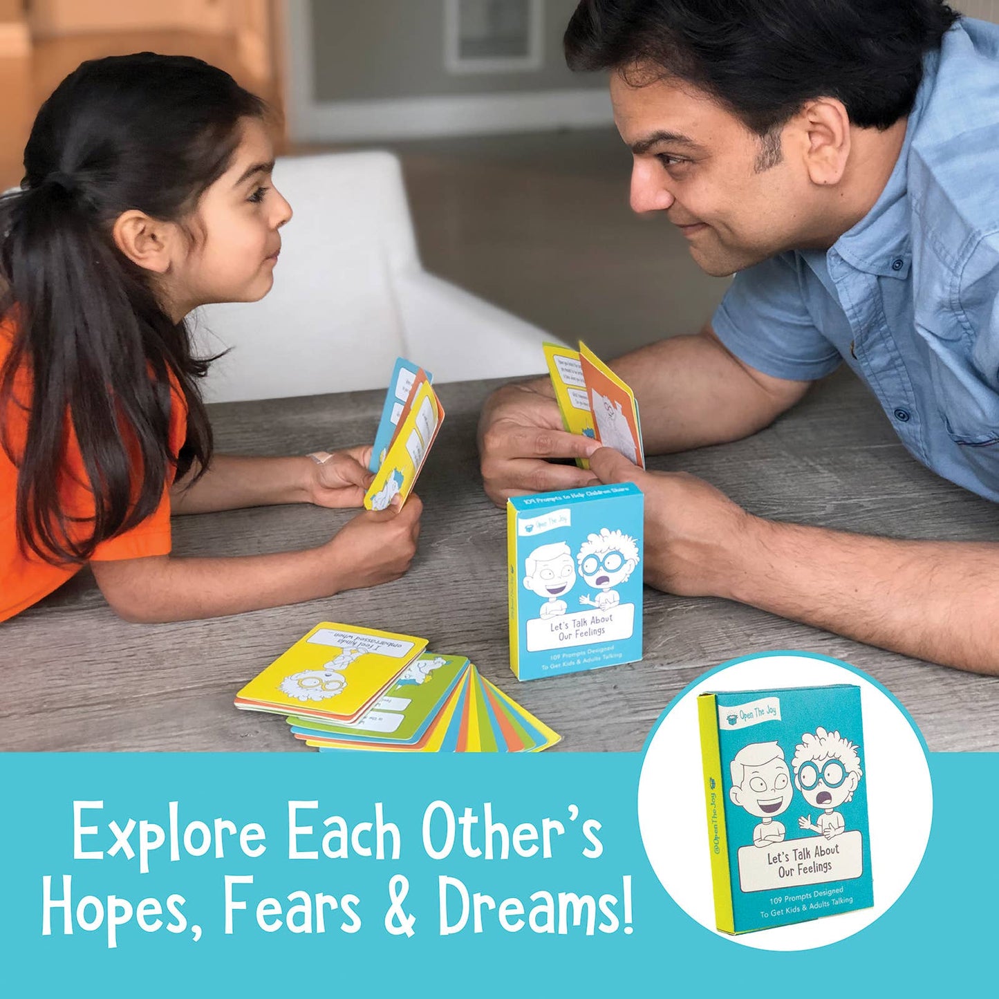 Let's Talk: Conversation Starters for Kids | Single Decks