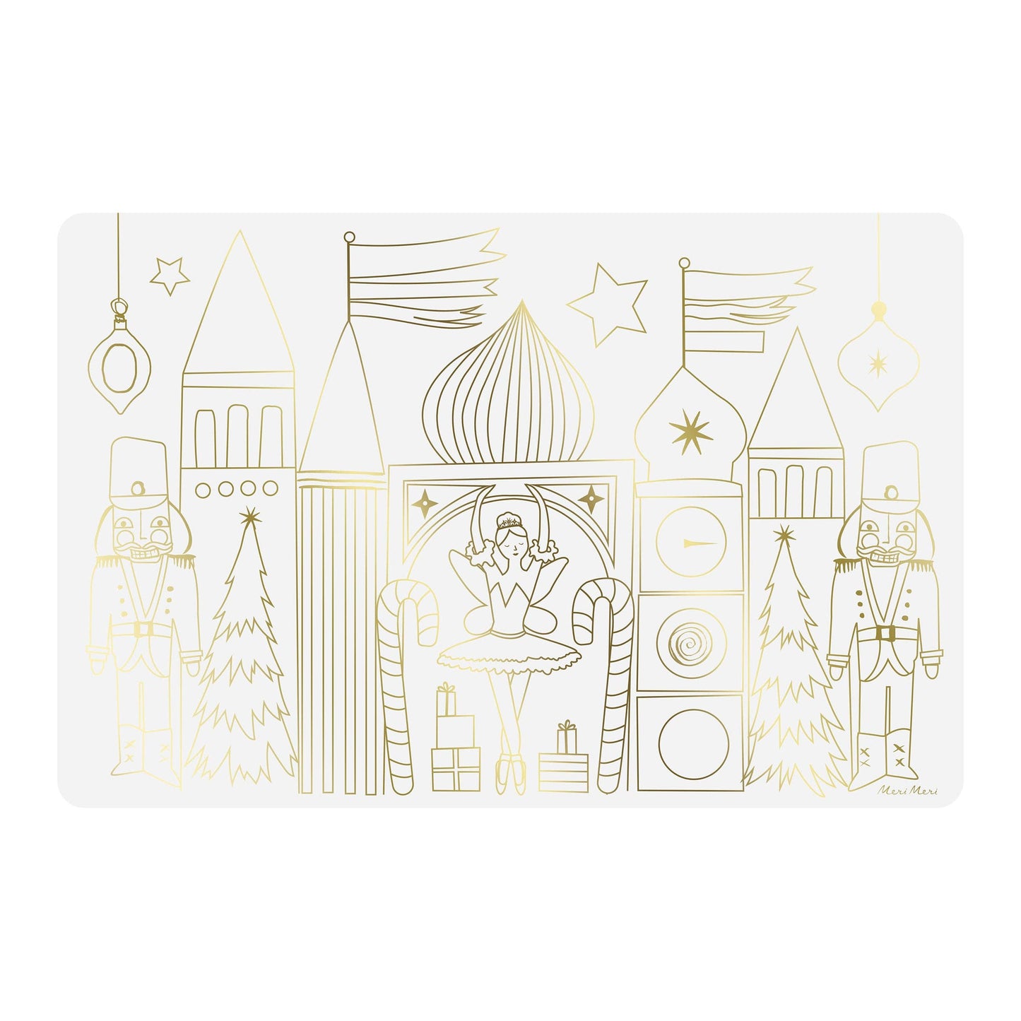 Nutcracker Colouring Placemats