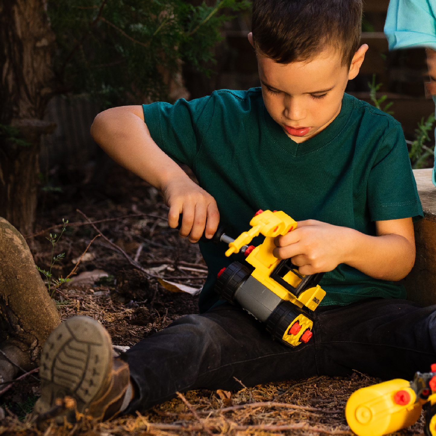 Red Toolbox Stanley Jr. Take Apart Construction Bundle